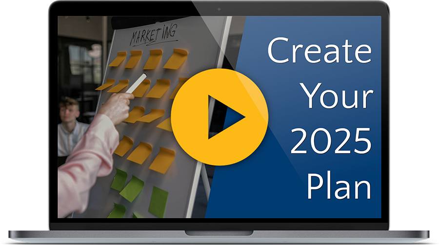 LM-Oct2024-MU laptop showing "Create Your 2025 Plan" video
